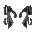 1 Pair Car Rear Parcel Shelf Clips 71719952 for Fiat Grande Punto - Seat Accessories by PMC TechLife | Online Shopping South Africa | PMC TechLife