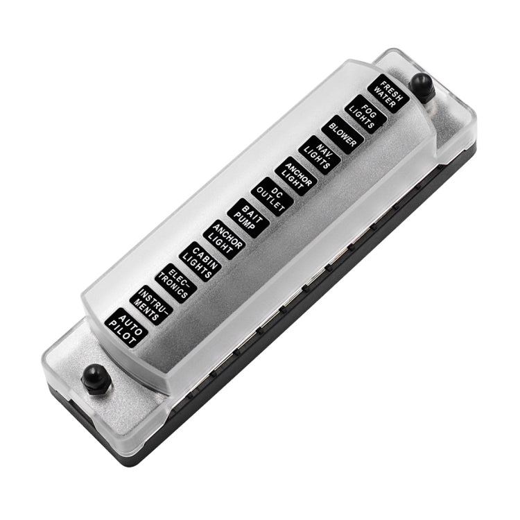 CS-978A2 FB1902 1 In 12 Out Independent Positive Negative Fuse Box without Fuse Piece for Auto Car Truck Boat - Fuse by PMC TechLife | Online Shopping South Africa | PMC TechLife | Buy Now Pay Later Mobicred