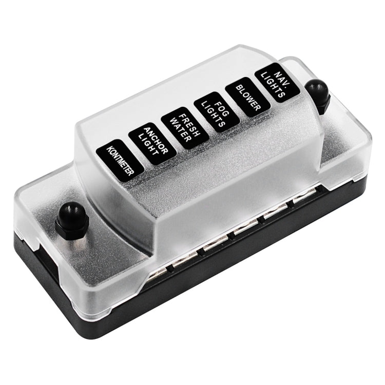 CS-979A1 FB1903 1 In 1 Out 6 Ways No Distinction Positive Negative Fuse Box without Fuse for Auto Car Truck Boat - free shipping - PMC TechLife - Order now!