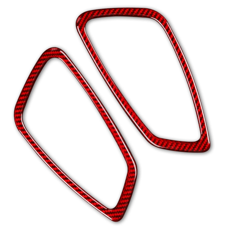4 PCS Set for BMW 3 Series E90 Carbon Fiber Car Door Handle Decorative Sticker,Left and Right Drive(Red) - free shipping - PMC TechLife - Order now!