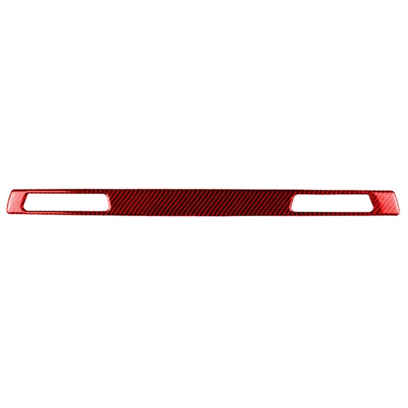 For BMW 3 Series E90 CarBon Fiber Car Water Cup Strip Decorative Sticker,Left Drive(Red)