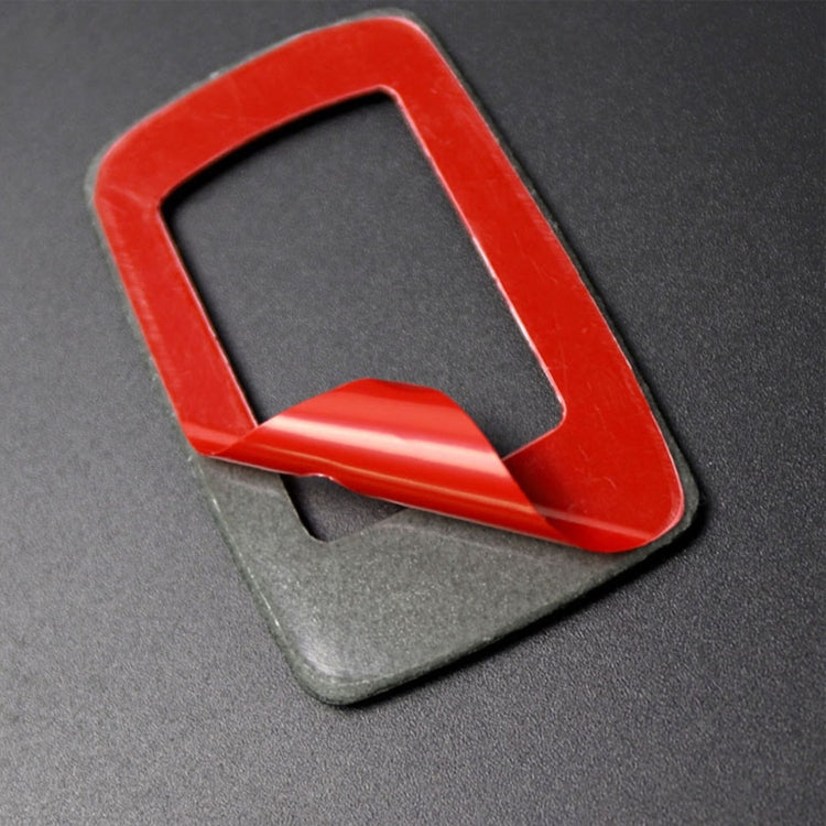 5 PCS Set For BMW 3 Series E90 Carbon Fiber Car Right Drive Window Lift Panel Decorative Sticker, Diameter: 35.8cm (Red) - Car Interior Mouldings by PMC TechLife | Online Shopping South Africa | PMC TechLife | Buy Now Pay Later Mobicred