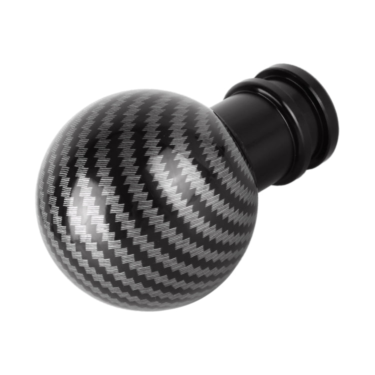 Universal Car Carbon Fiber Texture Metal Gear Shift Knob (Black) - Shift Knob by PMC TechLife | Online Shopping South Africa | PMC TechLife | Buy Now Pay Later Mobicred