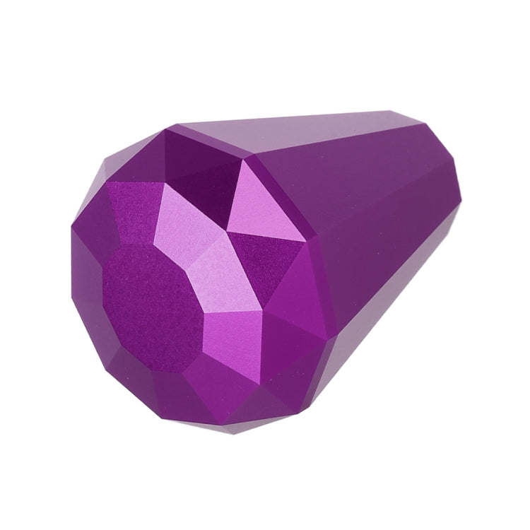 Universal Car Diamond Shape Metal Gear Shift Knob (Purple) - Shift Knob by PMC TechLife | Online Shopping South Africa | PMC TechLife | Buy Now Pay Later Mobicred