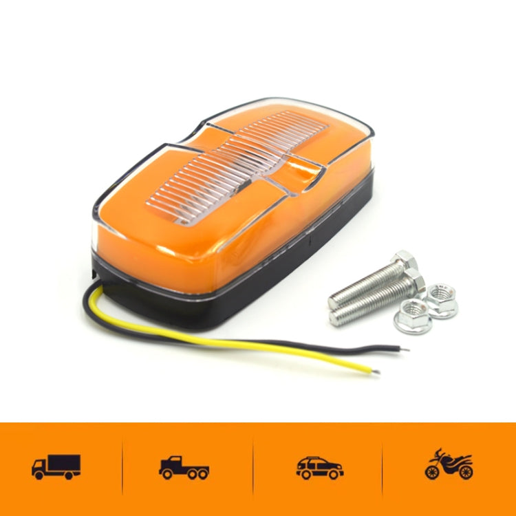 2 PCS MK-190 Truck LED Side Marker Light (Red Light) - Running Lights by PMC TechLife | Online Shopping South Africa | PMC TechLife | Buy Now Pay Later Mobicred