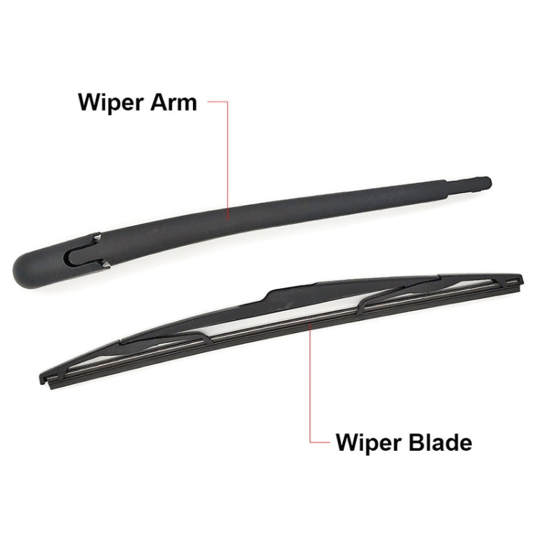 JH-PG05 For Peugeot 206 1998- Car Rear Windshield Wiper Arm Blade Assembly 6429R2 - Windscreen Wipers by PMC TechLife | Online Shopping South Africa | PMC TechLife | Buy Now Pay Later Mobicred