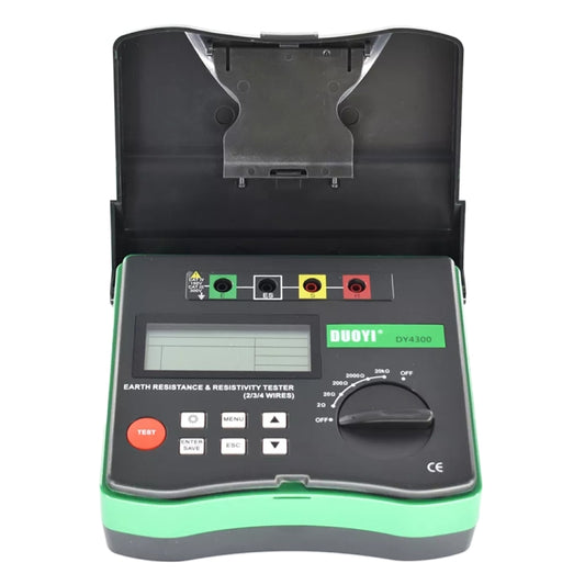 DUOYI DY4300 Higher Accuracy Digital Ground Resistance Tester - free shipping - PMC Jewellery - Order now!