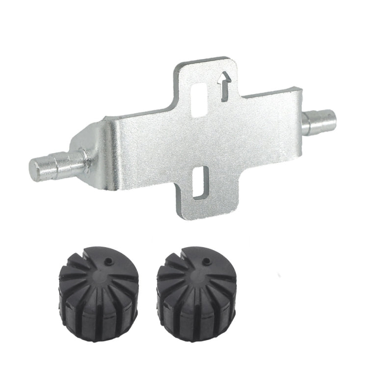 For BMW R1200GS R1250G R1250RT Motorcycle Seat Lowering Adjustment Bracket (Silver) - Others by PMC TechLife | Online Shopping South Africa | PMC TechLife | Buy Now Pay Later Mobicred