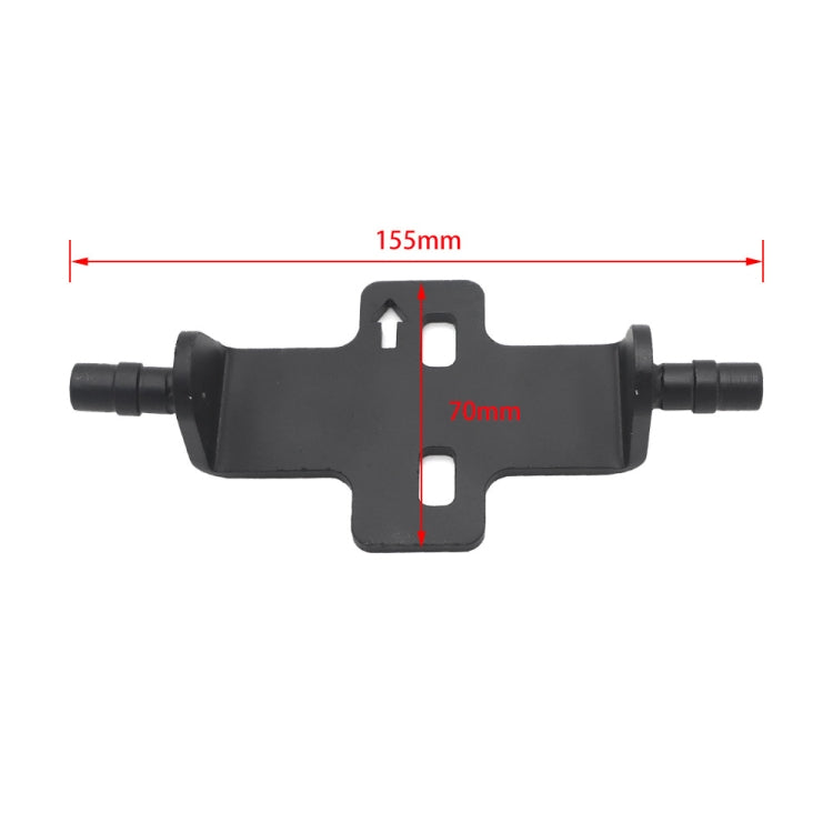 For BMW R1200GS R1250G R1250RT Motorcycle Seat Lowering Adjustment Bracket (Silver) - Others by PMC TechLife | Online Shopping South Africa | PMC TechLife | Buy Now Pay Later Mobicred