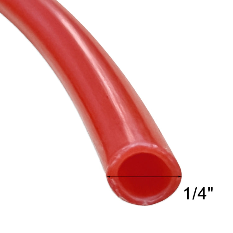 18 Feet 1/4 inch Air Hose Pipe Tube Kit with 1/4 NPT Elbow Fitting - Engine Fittings by PMC TechLife | Online Shopping South Africa | PMC TechLife | Buy Now Pay Later Mobicred