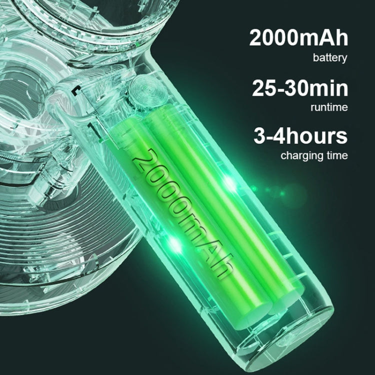 ST-6643 Car Wireless Handheld Vacuum Cleaner(White) - Vacuum Cleaner by PMC TechLife | Online Shopping South Africa | PMC TechLife | Buy Now Pay Later Mobicred