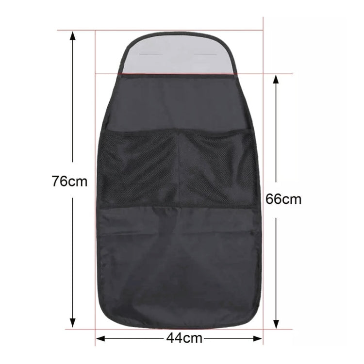 2pcs Car Rear Seat Protection Children Anti-kick Pad with Storage Bags Seat Back Anti-dirty Pad - Stowing Tidying by PMC TechLife | Online Shopping South Africa | PMC TechLife | Buy Now Pay Later Mobicred