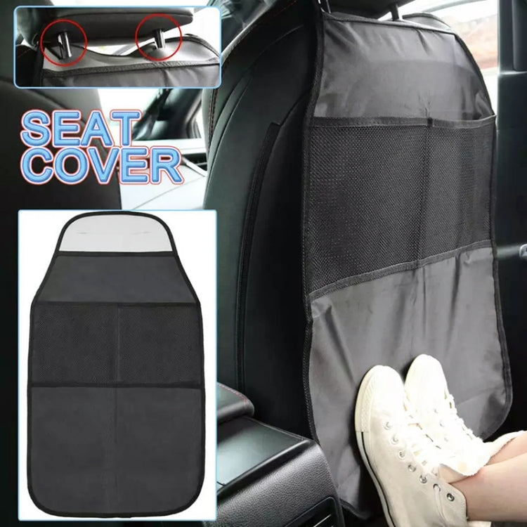 2pcs Car Rear Seat Protection Children Anti-kick Pad with Storage Bags Seat Back Anti-dirty Pad - Stowing Tidying by PMC TechLife | Online Shopping South Africa | PMC TechLife | Buy Now Pay Later Mobicred