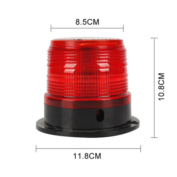 Car Solar Charging Warning Light (White)