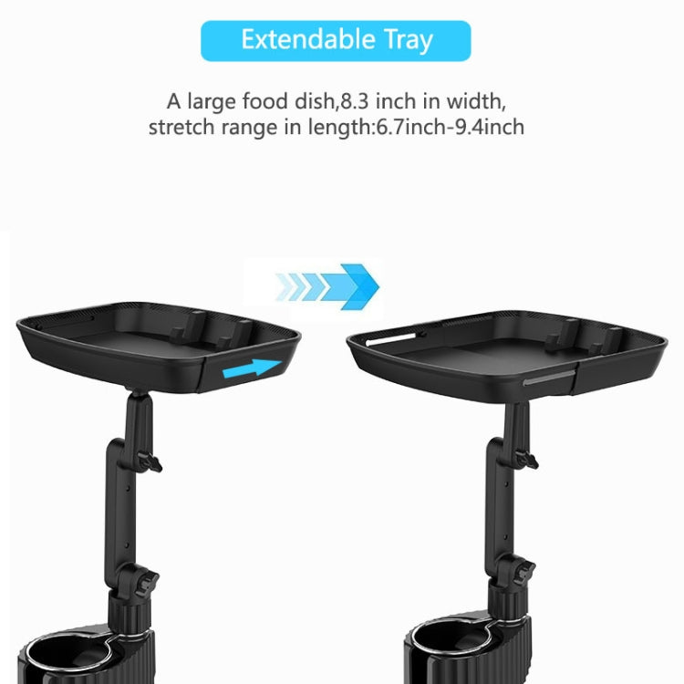 Car Beverage Table Food Rack Mobile Phone Holder - Car Holders by PMC TechLife | Online Shopping South Africa | PMC TechLife | Buy Now Pay Later Mobicred