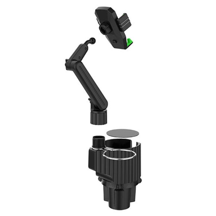Car Beverage Rack Water Cup Mobile Phone Holder, Green - Car Holders by PMC TechLife | Online Shopping South Africa | PMC TechLife | Buy Now Pay Later Mobicred