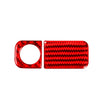 2 PCS Set for Honda CRV 2007-2011 Carbon Fiber Car Glove Box Opening Frame Decorative Sticker, Left Drive (Red) - free shipping - PMC TechLife - Order now!