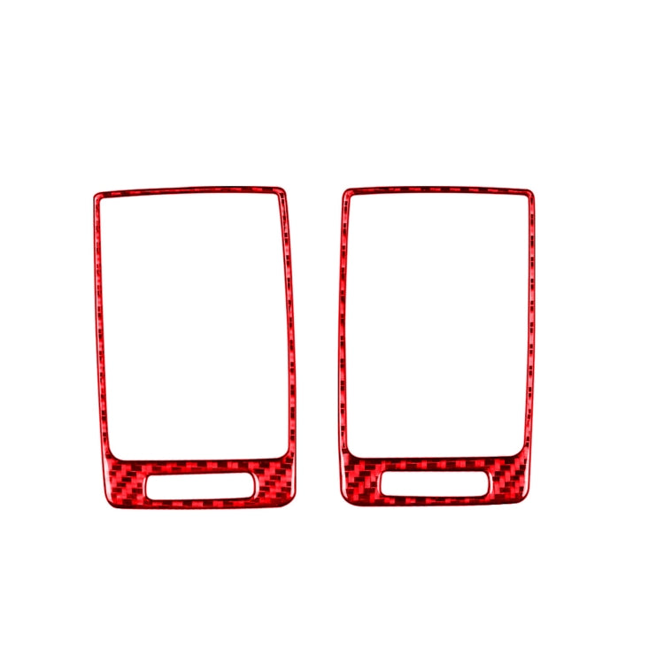 2 PCS Set for Honda CRV 2007-2011 Carbon Fiber Car Side Air Outlet Frame Decorative Sticker,Left and Right Drive Universal (Red) - Car Interior Mouldings by PMC TechLife | Online Shopping South Africa | PMC TechLife | Buy Now Pay Later Mobicred