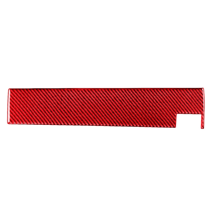 For Honda CRV 2007-2011 Carbon Fiber Car Co-pilot Glove Box Panel Decorative Sticker,Right Drive (Red) - Car Interior Mouldings by PMC TechLife | Online Shopping South Africa | PMC TechLife | Buy Now Pay Later Mobicred