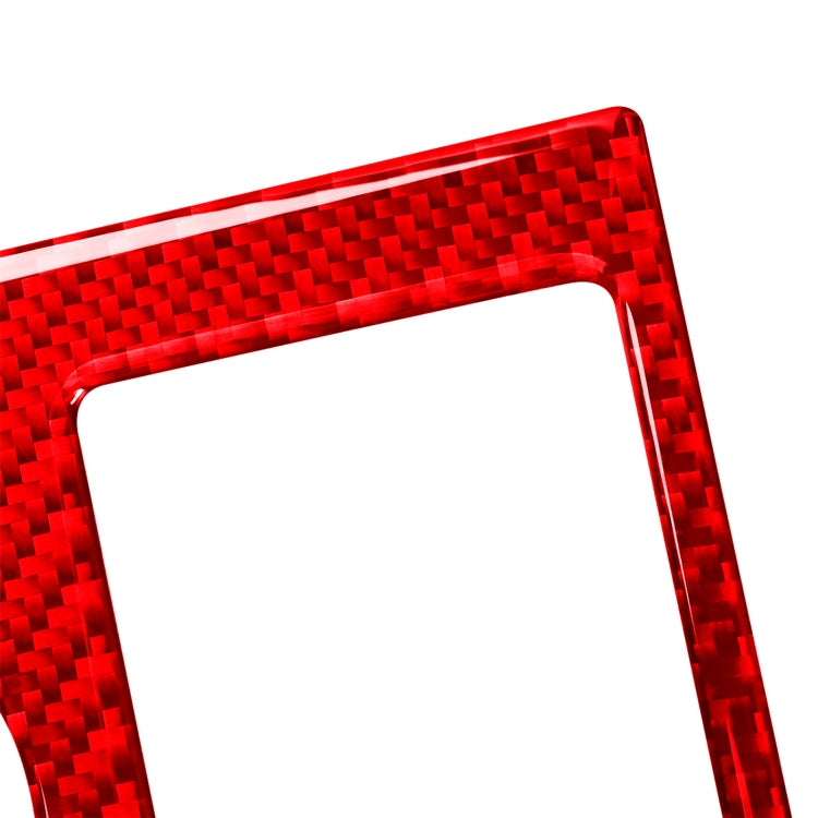 For Honda CRV 2007-2011 Carbon Fiber Car Water Cup Holder Panel Decorative Sticker, Left Drive (Red) - free shipping - PMC TechLife - Order now!