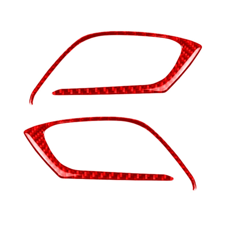 Car Carbon Fiber Inside Door Handle Decorative Sticker for Mazda CX-5 2017-2018, Left and Right Drive (Red) - Car Interior Mouldings by PMC TechLife | Online Shopping South Africa | PMC TechLife | Buy Now Pay Later Mobicred