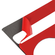 10 in 1 Car Carbon Fiber Central Control Gear Multimedia Decorative Sticker for Nissan 370Z / Z34 2009-, Right Drive (Red)