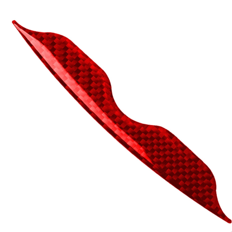 5 in 1 Car Carbon Fiber Air Conditioning Adjustment Panel Decorative Sticker for Nissan 370Z / Z34 2009-, Left and Right Drive Universal (Red) - Car Interior Mouldings by PMC TechLife | Online Shopping South Africa | PMC TechLife | Buy Now Pay Later Mobicred
