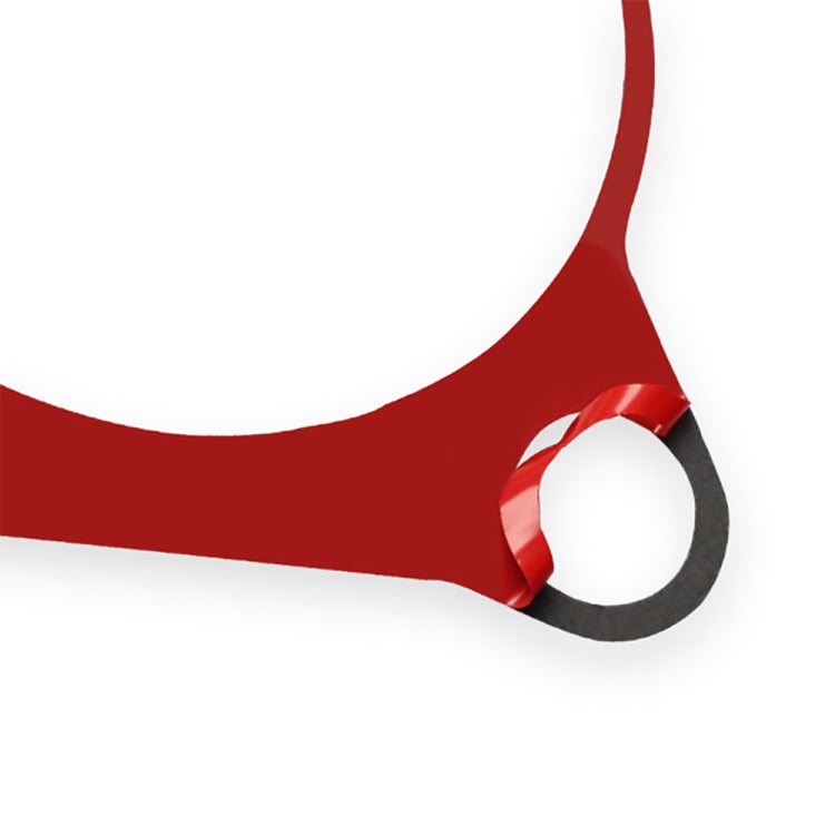 5 in 1 Car Carbon Fiber Gear Water Cup Holder Panel Decorative Sticker for Nissan 370Z / Z34 2009-, Right Drive (Red) - Car Interior Mouldings by PMC TechLife | Online Shopping South Africa | PMC TechLife | Buy Now Pay Later Mobicred