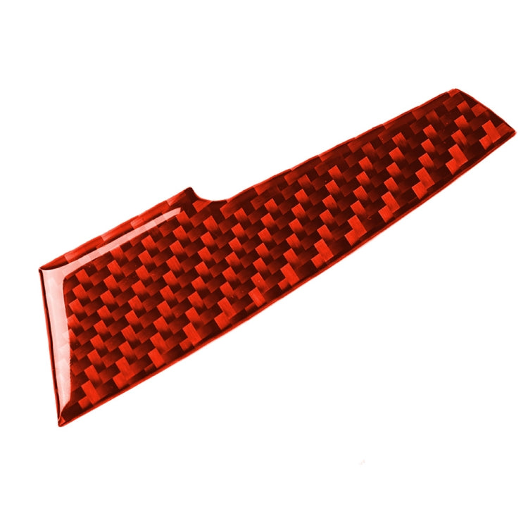 7 in 1 Car Carbon Fiber Center Control Gear Outside Frame Decorative Sticker for Chevrolet Camaro 2016-2019, Left Drive (Red) - Car Interior Mouldings by PMC TechLife | Online Shopping South Africa | PMC TechLife | Buy Now Pay Later Mobicred