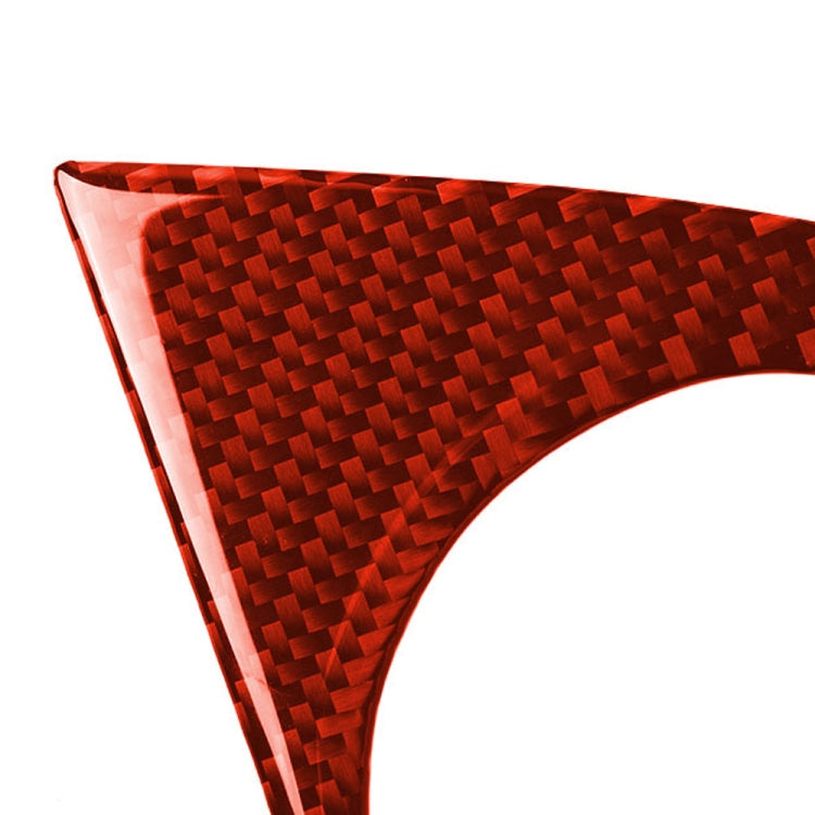 Car Carbon Fiber Water Cup Holder Panel Decorative Sticker for Chevrolet Camaro 2017-2019, Left Drive (Red) - Car Interior Mouldings by PMC TechLife | Online Shopping South Africa | PMC TechLife | Buy Now Pay Later Mobicred