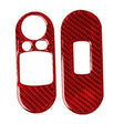 Car Carbon Fiber Lifting Panel Decorative Sticker for BMW Mini F56, Left Drive (Red) - Car Interior Mouldings by PMC TechLife | Online Shopping South Africa | PMC TechLife | Buy Now Pay Later Mobicred