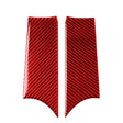 Car Carbon Fiber Door Handle Cover Decorative Sticker for BMW Mini F56, Left and Right Drive Universal (Red) - Car Interior Mouldings by PMC TechLife | Online Shopping South Africa | PMC TechLife | Buy Now Pay Later Mobicred