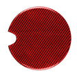 Car Carbon Fiber Fuel Tank Cap Decorative Sticker for BMW Mini, Left and Right Drive Universal (Red) - Car Interior Mouldings by PMC TechLife | Online Shopping South Africa | PMC TechLife | Buy Now Pay Later Mobicred