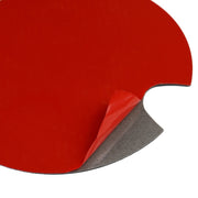Car Carbon Fiber Fuel Tank Cap Decorative Sticker for BMW Mini, Left and Right Drive Universal (Red)