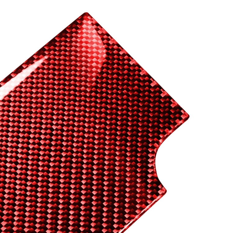 Car Carbon Fiber Central Control Instrument Decorative Sticker for Porsche Panamera, Left Drive (Red) - Car Interior Mouldings by PMC TechLife | Online Shopping South Africa | PMC TechLife | Buy Now Pay Later Mobicred