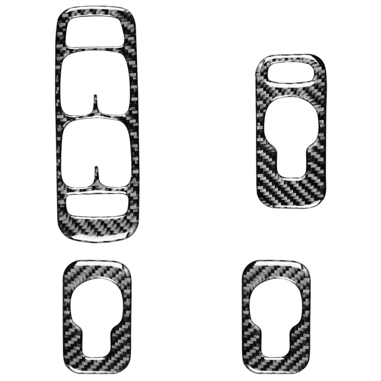 Car Carbon Fiber Window Lift A Decorative Sticker for Volvo XC90 2003-2007, Left Drive - Car Interior Mouldings by PMC TechLife | Online Shopping South Africa | PMC TechLife | Buy Now Pay Later Mobicred