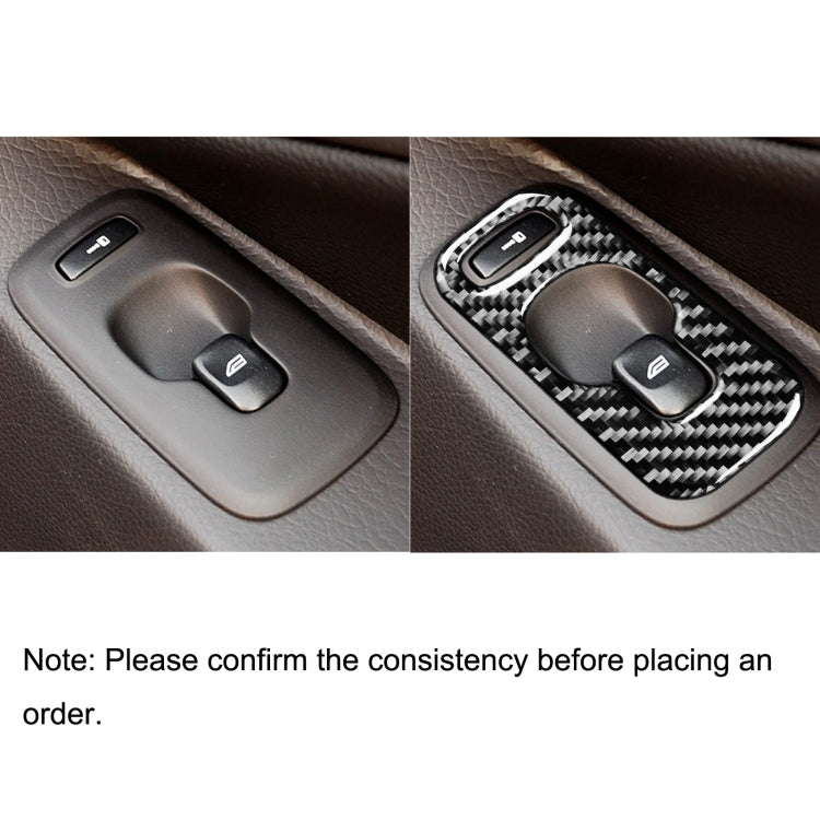 Car Carbon Fiber Window Lift A Decorative Sticker for Volvo XC90 2003-2007, Left Drive - Car Interior Mouldings by PMC TechLife | Online Shopping South Africa | PMC TechLife | Buy Now Pay Later Mobicred