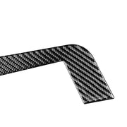 2 PCS / Set Carbon Fiber Car Central Control Gear Side Decorative Sticker for Toyota Tundra 2014-2018, Left Right Driving