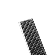2 PCS / Set Carbon Fiber Car Rearview Mirror Anti-scratch Strip Decorative Sticker for Toyota Tundra 2014-2018, Left Right Driving