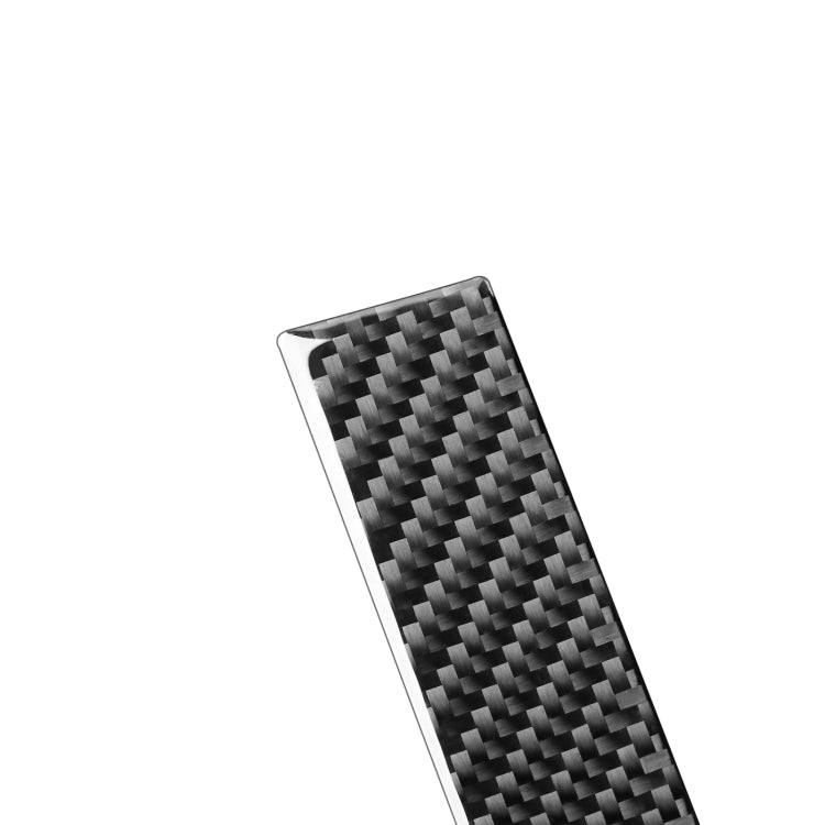 2 PCS / Set Carbon Fiber Car Rearview Mirror Anti-scratch Strip Decorative Sticker for Toyota Tundra 2014-2018, Left Right Driving