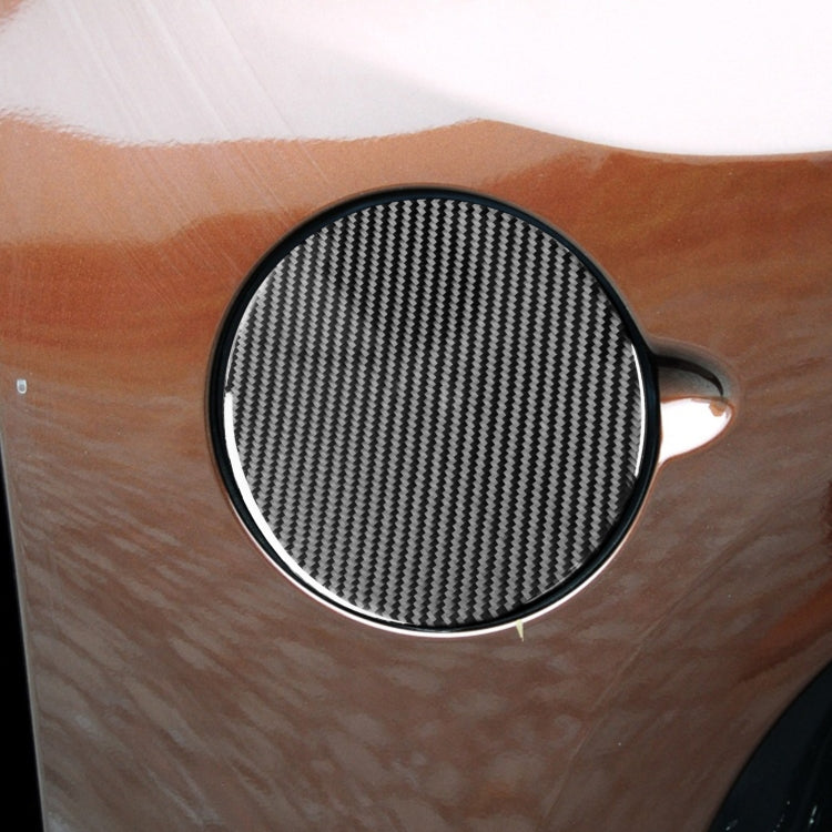 Carbon Fiber Car Fuel Tank Cover Decorative Sticker for Toyota Tundra 2014-2018, Left Right Driving Universal - Decorative Strip by PMC Jewellery | Online Shopping South Africa | PMC Jewellery | Buy Now Pay Later Mobicred