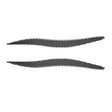 2 PCS / Set Carbon Fiber Car Lamp Eyebrow Decorative Sticker for Lexus IS250/ IS300 2006-2012, Drop Glue Version - Lamp Decoration by PMC TechLife | Online Shopping South Africa | PMC TechLife | Buy Now Pay Later Mobicred