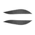 2 PCS / Set Carbon Fiber Car Lamp Eyebrow Decorative Sticker for Honda Civic 2001-2003, Drop Glue Version - Lamp Decoration by PMC TechLife | Online Shopping South Africa | PMC TechLife | Buy Now Pay Later Mobicred