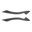 2 PCS / Set Carbon Fiber Car Lamp Eyebrow Decorative Sticker for BMW Z4 / E89 2009-2015, Drop Glue Version - Lamp Decoration by PMC TechLife | Online Shopping South Africa | PMC TechLife | Buy Now Pay Later Mobicred