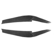 2 PCS / Set Carbon Fiber Car Lamp Eyebrow Decorative Sticker for BMW 5 Series G30 / G38 2018, Drop Glue Version - Lamp Decoration by PMC TechLife | Online Shopping South Africa | PMC TechLife | Buy Now Pay Later Mobicred