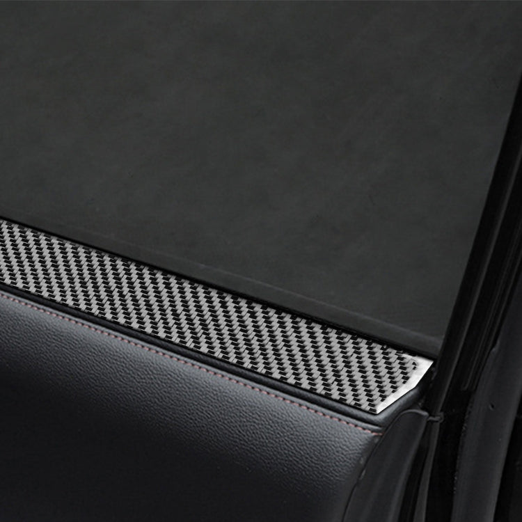 4 PCS / Set Carbon Fiber Car Window Inside Decorative Sticker for Toyota 4Runner 2010-2020 - Car Interior Mouldings by PMC TechLife | Online Shopping South Africa | PMC TechLife | Buy Now Pay Later Mobicred