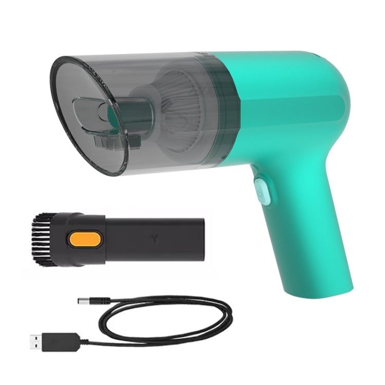 Car Portable Handheld Powerful Vacuum Cleaner Style: Wireless (Green) - Vacuum Cleaner by PMC TechLife | Online Shopping South Africa | PMC TechLife | Buy Now Pay Later Mobicred