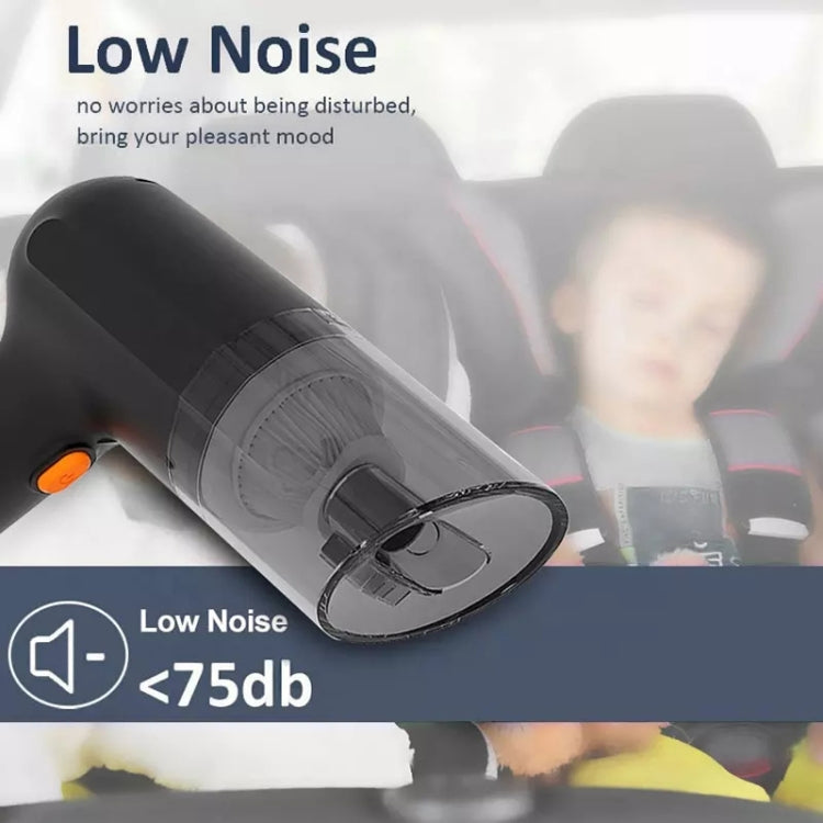 Car Portable Handheld Powerful Vacuum Cleaner Style: Wireless (Black)