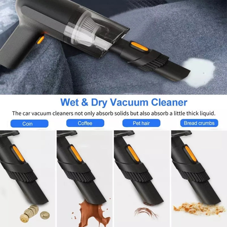 Car Portable Handheld Powerful Vacuum Cleaner Style: Wireless (Black)