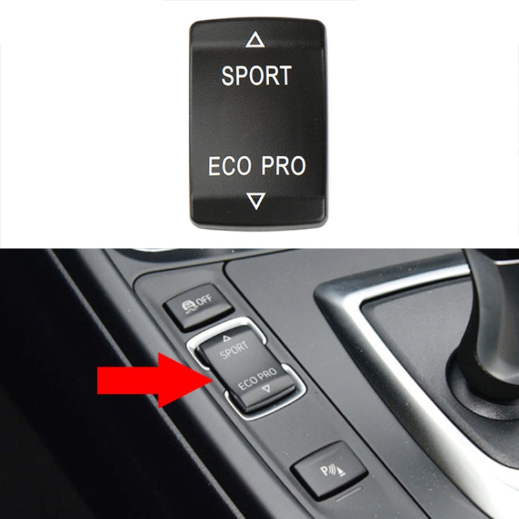 For BMW 3 Series Left Driving Car Central Control Multi-function Sport Button 6131 9252 912(Black) - Car Switches by PMC TechLife | Online Shopping South Africa | PMC TechLife | Buy Now Pay Later Mobicred